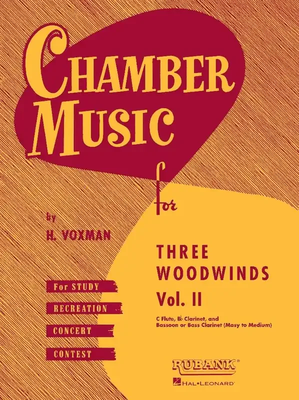 Chamber Music for Three Woodwinds, Vol. 2 Holzbläserensemble