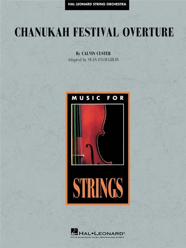 Chanukah Festival Overture (Arr. Calvin Custer) Streichorchester