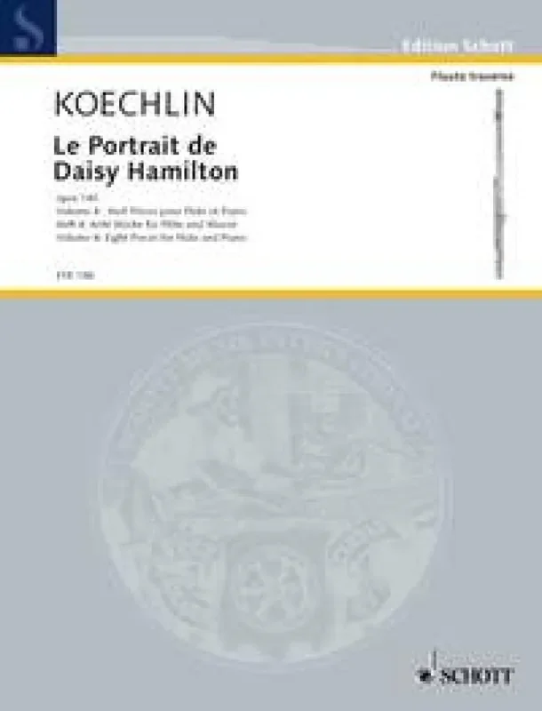 Charles Koechlin Le Portrait de Daisy Hamilton op. 140 Heft 4 (Arr. Robert Orledge) Flöte mit Begleitung