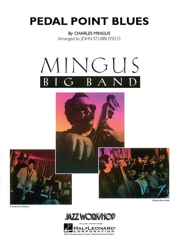 Charles Mingus Pedal Point Blues Full Score (Arr. John Stubblefield) Jazz Ensemble