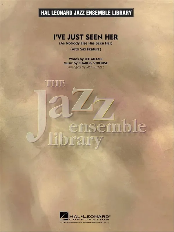 Charles Strouse I‘Ve Just Seen Her (Arr. Rick Stitzel) Jazz Ensemble