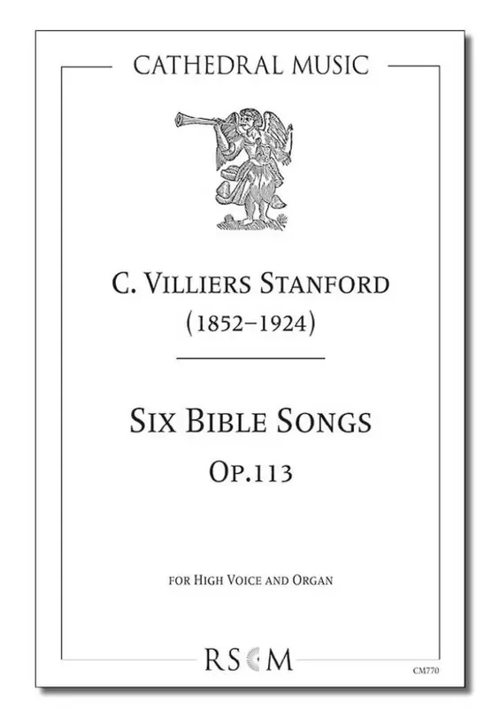 Charles Villiers Stanford Six Bible Songs Op. 113 Gesang mit Klavier