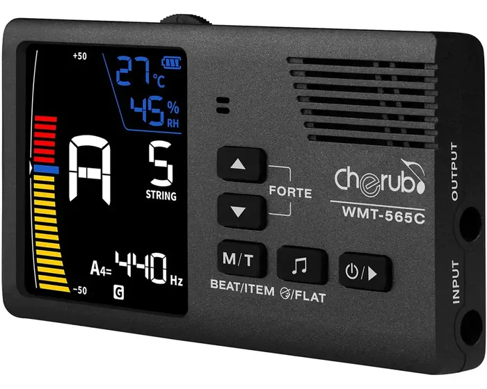 Cherub WMT-565C Chromatic Tuner Metronom schwarz