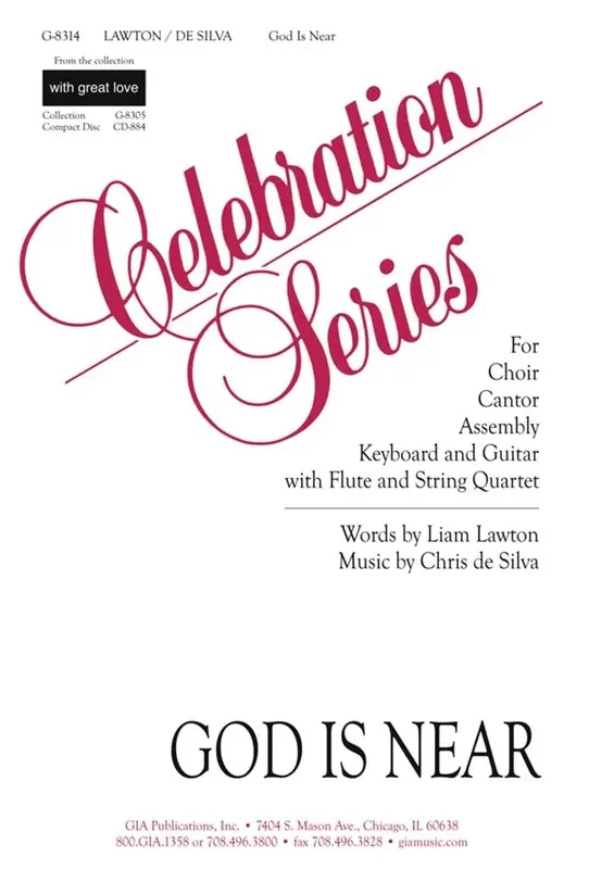 Chris de Silva God is Near – instrument part Gemischter Chor mit Begleitung