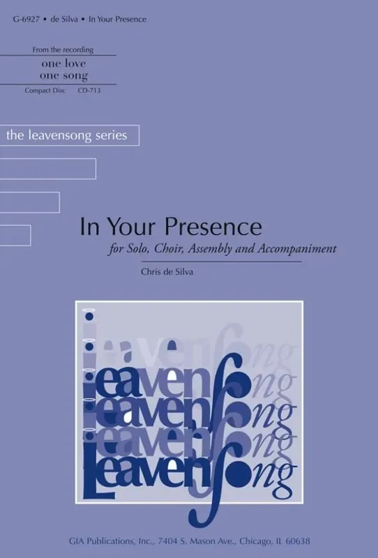 Chris de Silva In Your Presence Gemischter Chor mit Begleitung