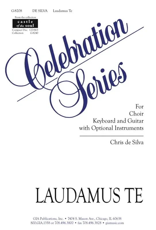 Chris de Silva Laudamus Te – Guitar edition Gemischter Chor mit Begleitung