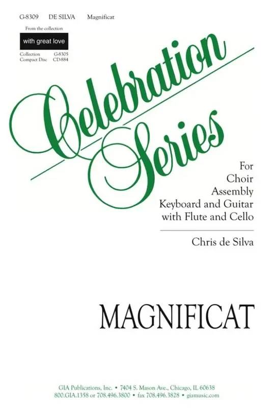 Chris de Silva Magnificat – guitar part Gemischter Chor mit Begleitung