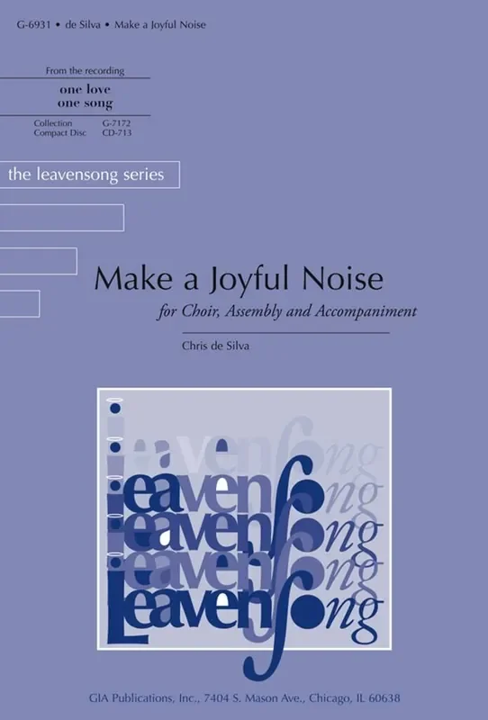Chris de Silva Make a Joyful Noise – Instrument parts Gemischter Chor mit Begleitung