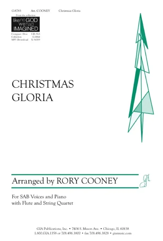 Christmas Gloria – Instrument edition (Arr. Rory Cooney) Gemischter Chor mit Begleitung