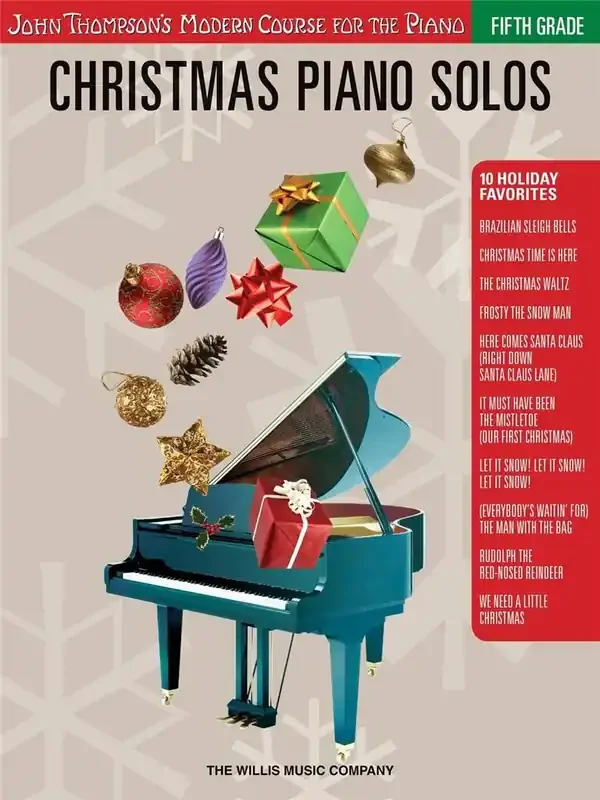Christmas Piano Solos – Fifth Grade
