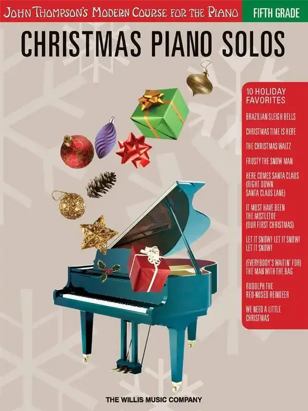 Christmas Piano Solos Fifth Grade