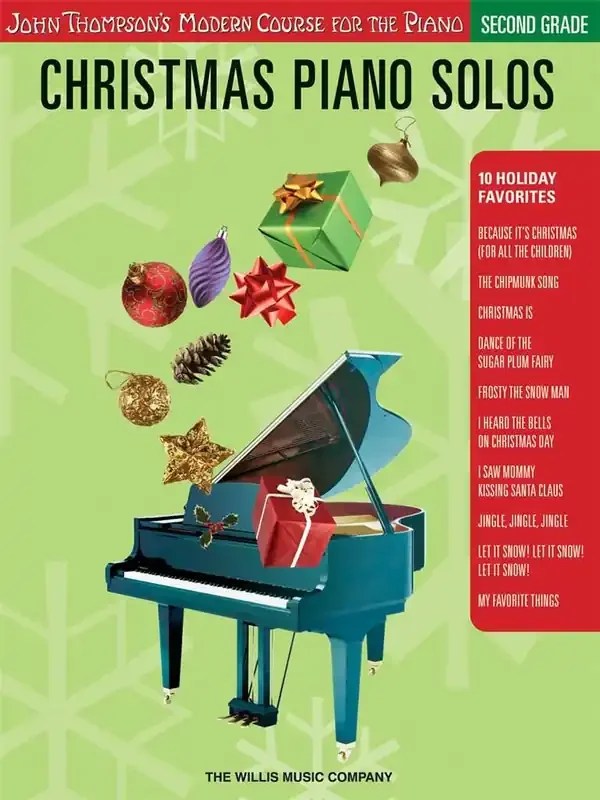 Christmas Piano Solos Second Grade