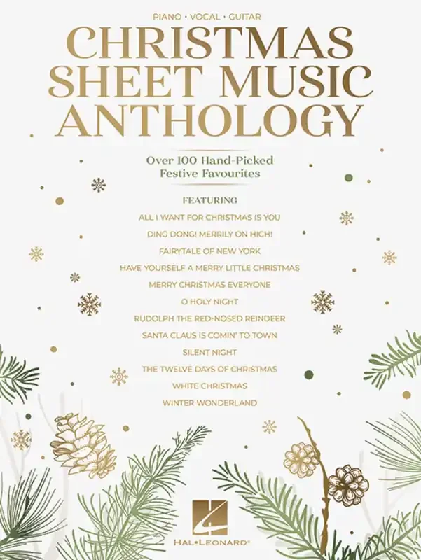Christmas Sheet Music Anthology Klavier, Gesang, Gitarre (Songbooks)