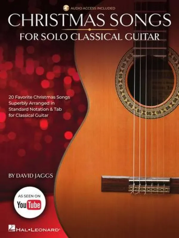 Christmas Songs for Solo Classical Guitar Gitarre Solo