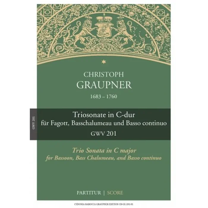 Christoph Graupner GWV 201 – Trio Sonate in C Major Kammerensemble