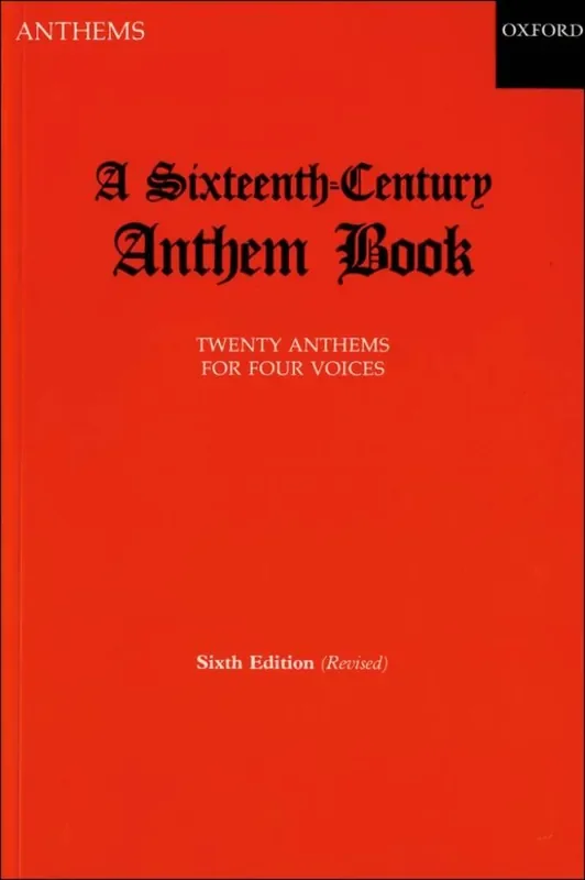 Christopher Morris A Sixteenth-Century Anthem Book Gemischter Chor mit Begleitung
