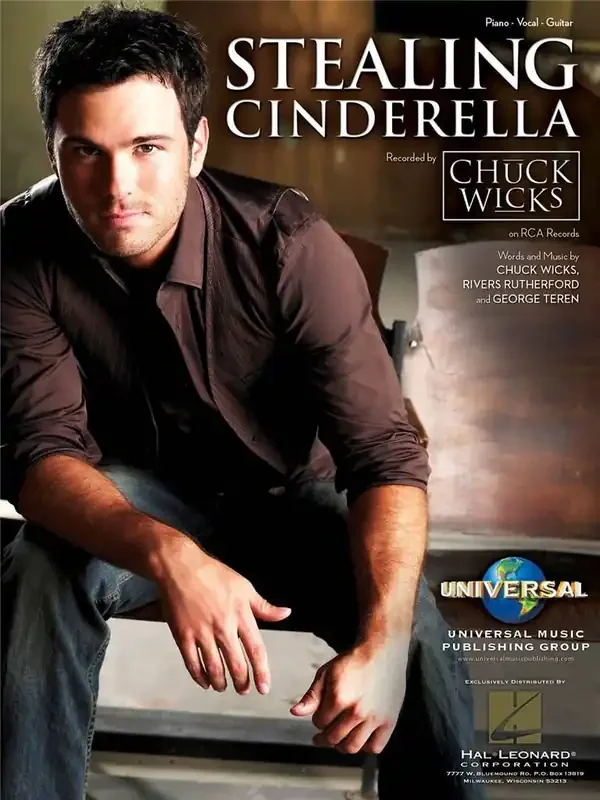 Chuck Wicks Stealing Cinderella Klavier, Gesang, Gitarre (Songbooks)