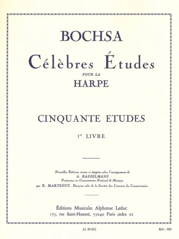 Cinquante Études Op. 34, Vol. 1
