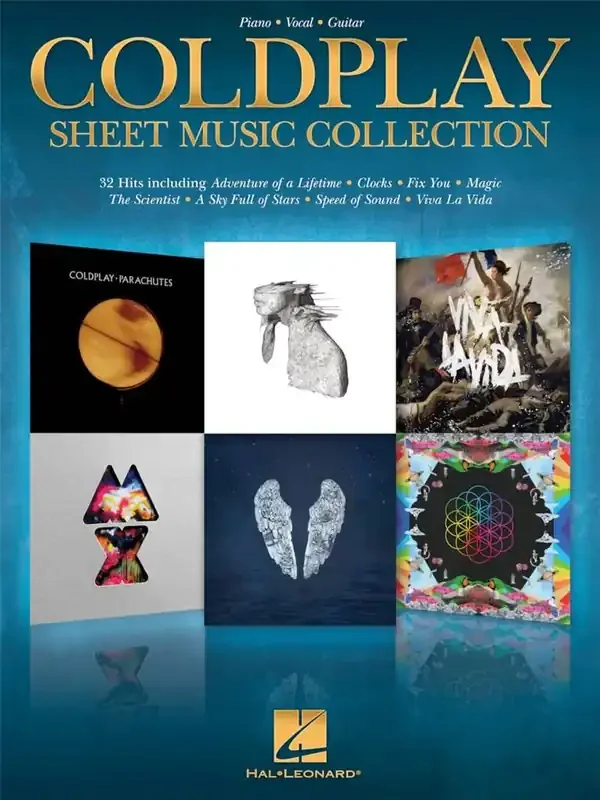 Coldplay Sheet Music Collection Klavier, Gesang, Gitarre (Songbooks)