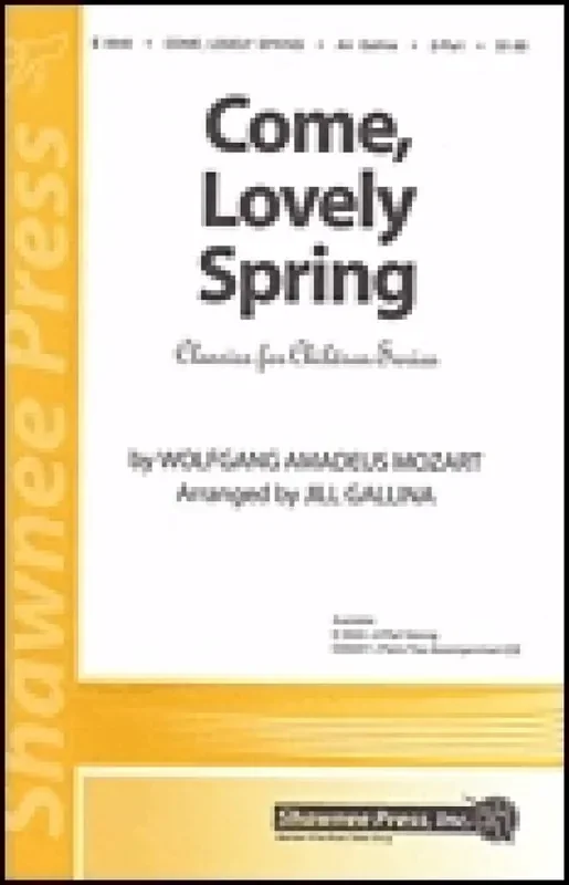 Come, Lovely Spring (Arr. Jill Gallina) Frauenchor mit Begleitung