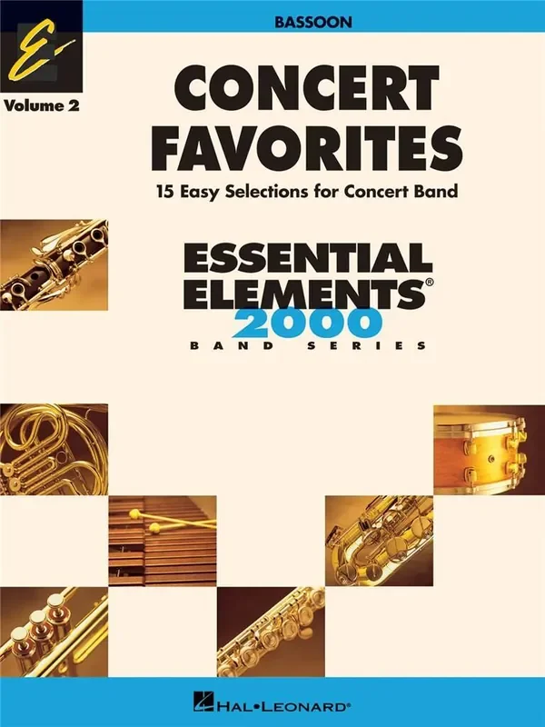 Concert Favorites Vol. 2 – Bassoon (Arr. James Curnow) Blasorchester