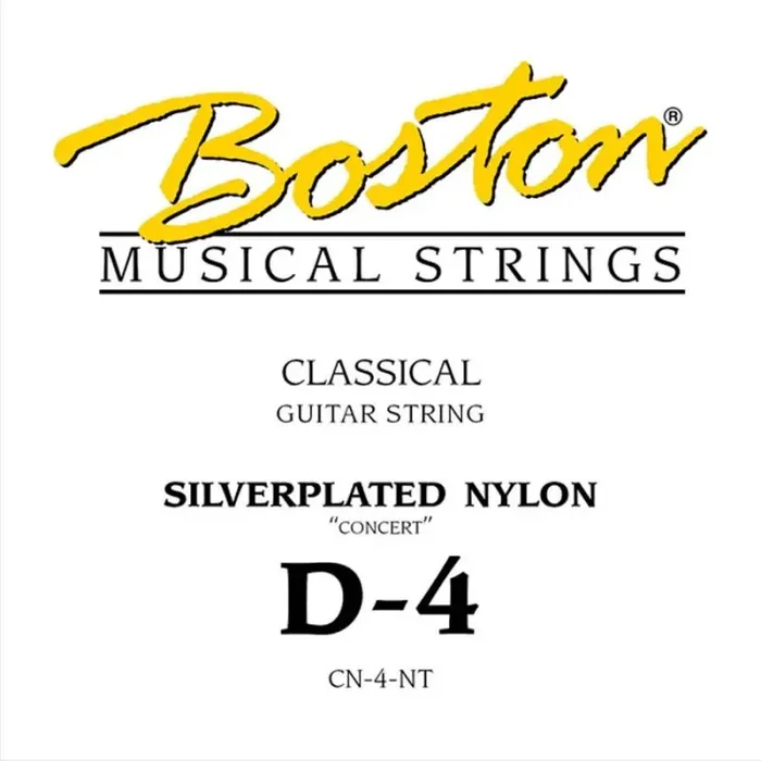 Concert Series D-4 snaar voor klassieke gitaar, silverplated nylon, normal tension