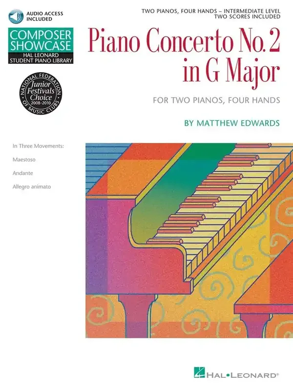 Concerto No.2 In G For 2 Pianos, 4 Hands