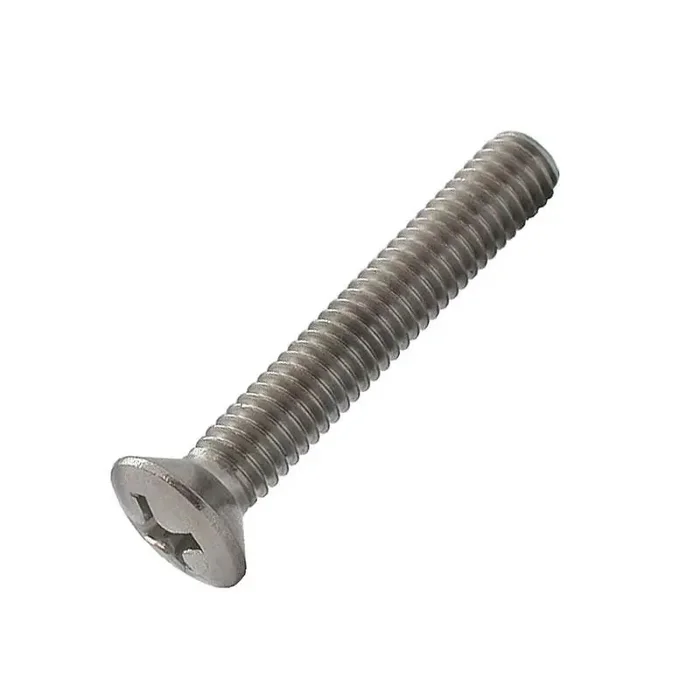 Countersunk raised head screw M6 x 25 mm, DIN 966 / ISO 7047