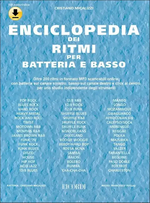 Cristiano Micalizzi Enciclopedia Dei Ritmi Schlagzeug