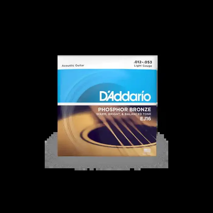 D‘Addario Phosphor Bronze snarenset akoestisch, phosphor bronze, light, 012-016-024-032-042-053