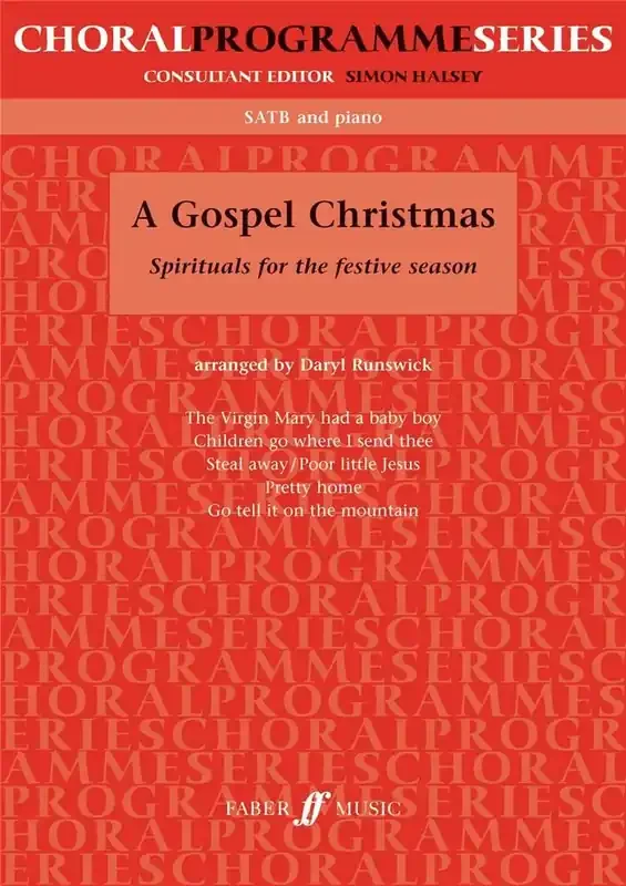 D. Runswick Gospel Christmas . Gemischter Chor mit Begleitung