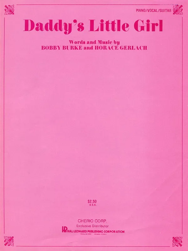 Daddy‘s Little Girl Klavier, Gesang, Gitarre (Songbooks)