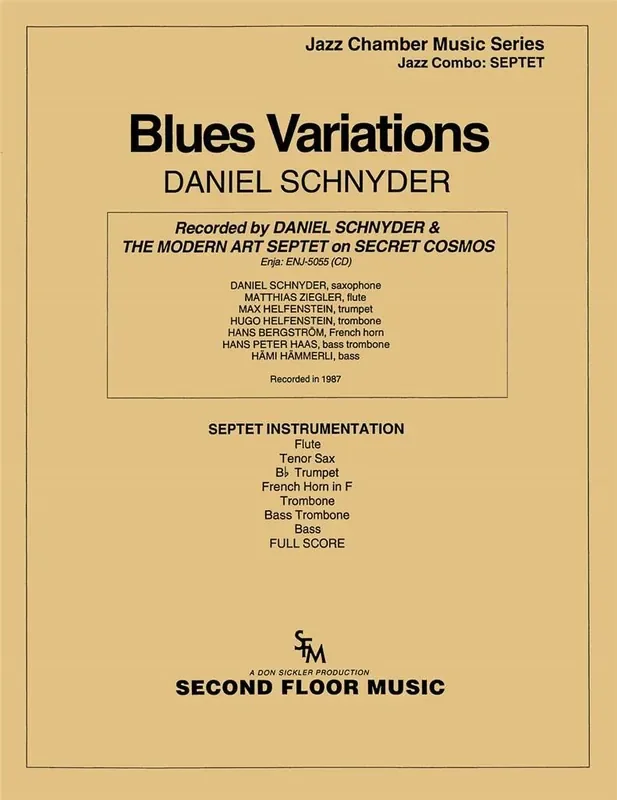 Daniel Schnyder Blues Variations Jazz Ensemble