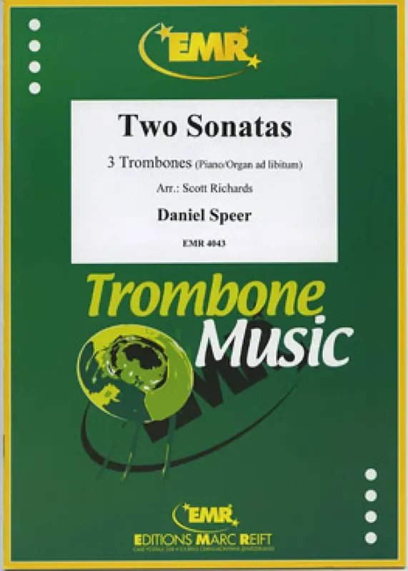 Daniel Speer 2 Sonatas (Arr. Richards) Posaune Ensemble