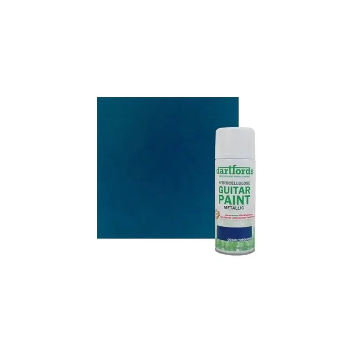 Dartfords Metallic Cellulose Paint Ocean Turquoise – 400ml aerosol