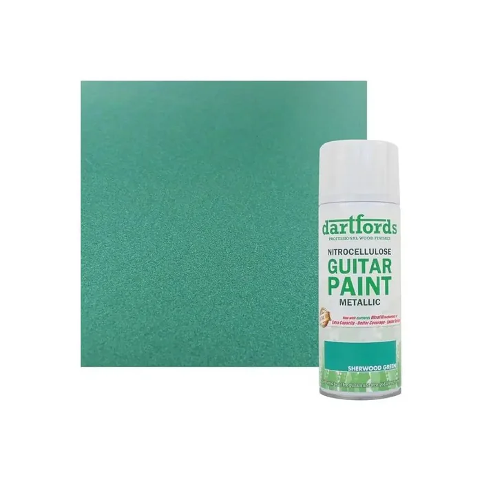 Dartfords Metallic Cellulose Paint Sherwood Green – 400ml aerosol