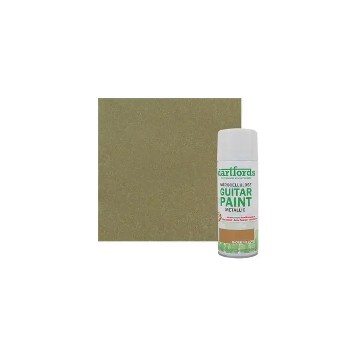 Dartfords Metallic Cellulose Paint Shoreline Gold – 400ml aerosol