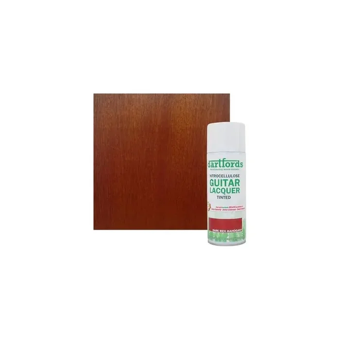 Dartfords Nitrocellulose Lacquer Dark Rich Mahogany – 400ml aerosol
