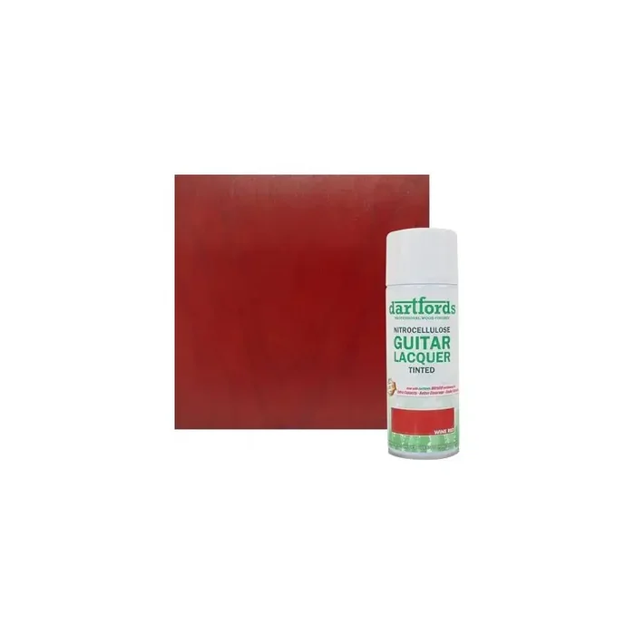 Dartfords Nitrocellulose Lacquer Wine Red – 400ml aerosol