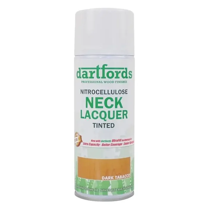 Dartfords Nitrocellulose Neck Lacquer Dark Tobacco – 400ml aerosol