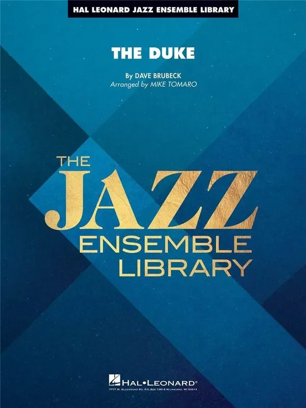 Dave Brubeck The Duke (Arr. Mike Tomaro) Jazz Ensemble