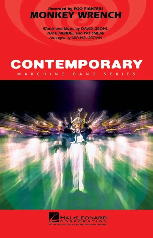 Dave Grohl Monkey Wrench (Arr. Michael Brown) Marching Band