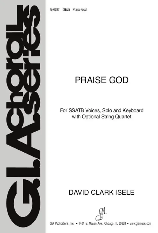 David Clark Isele Praise God-Instrument Parts Gemischter Chor mit Begleitung