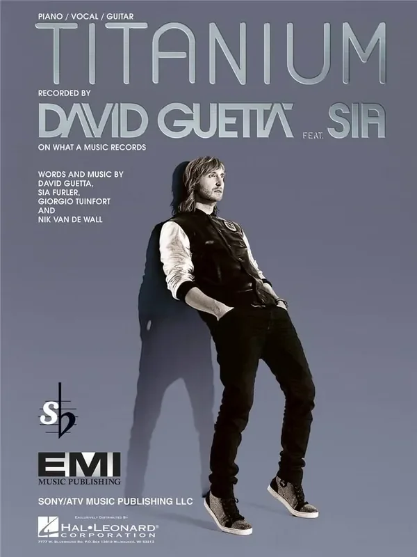David Guetta Titanium Klavier, Gesang, Gitarre (Songbooks)