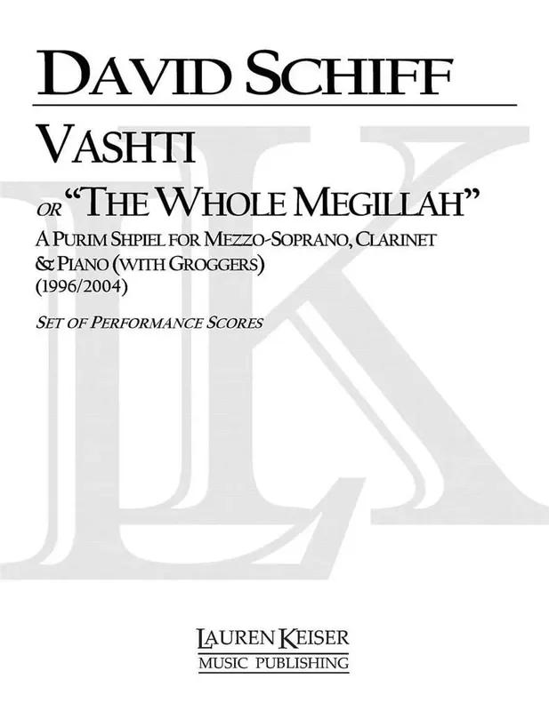 David Schiff Vashti Gesang Solo