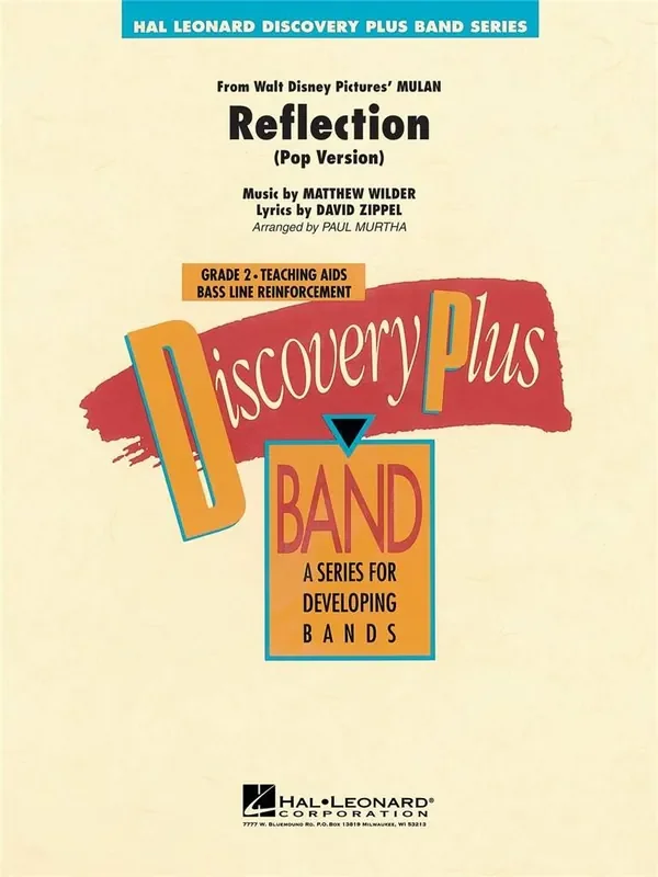 David Zippel Reflection (From Mulan) (Arr. Paul Murtha) Blasorchester