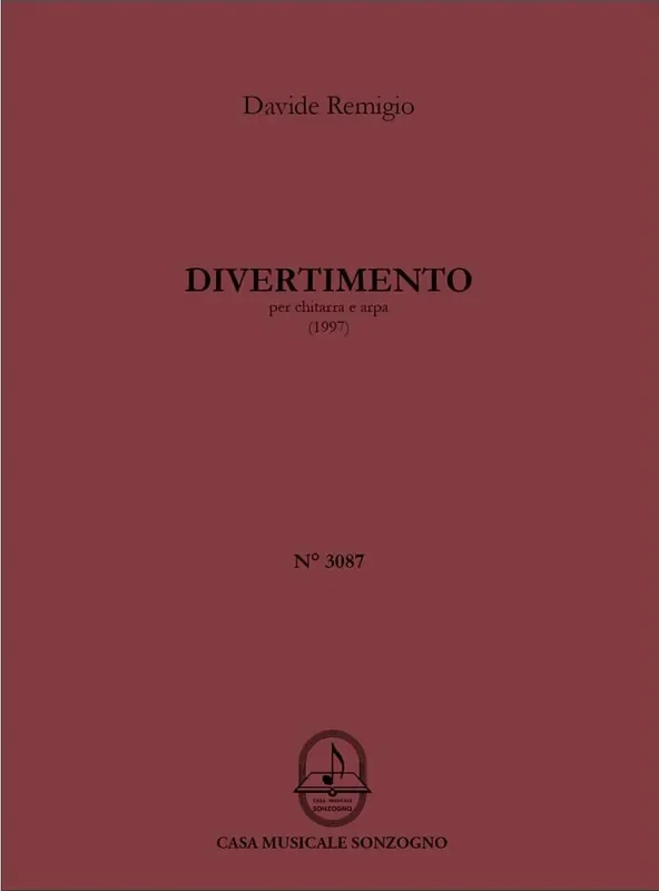 Davide Remigio Divertimento Gitarre mit Begleitung