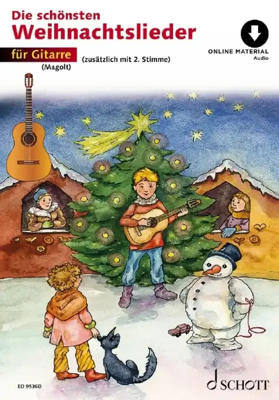 Die schönsten Weihnachtslieder (Arr. Hans Magolt) Gitarre Solo