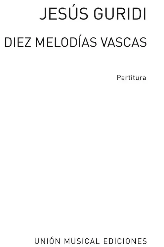 Diez Melodias Vascas Orchester