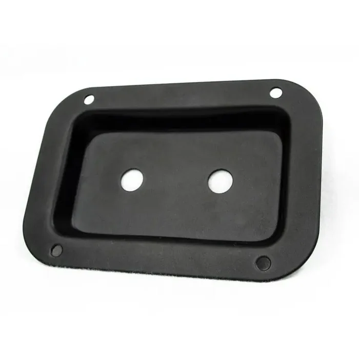 Dish punched for 2 jacks